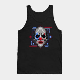 clown mask halloween Tank Top